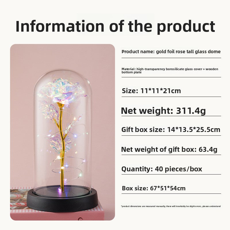 Enchanted Glowing Rose