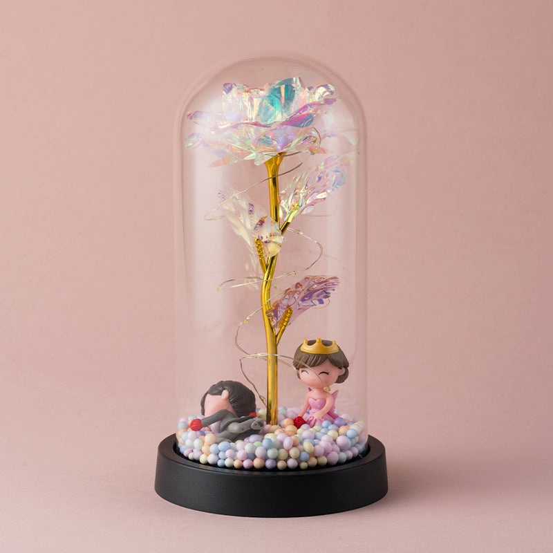 Enchanted Glowing Rose